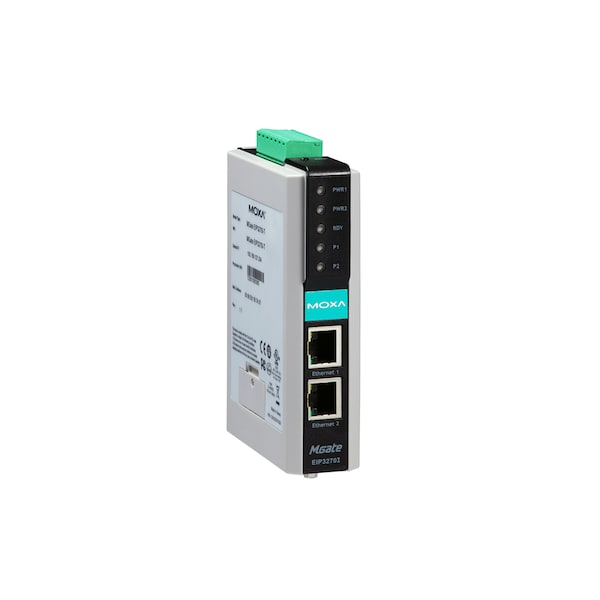 2Port Df1 To Ethernet/Ip Gateway, 0 To 55 Deg.C Operating Temperature